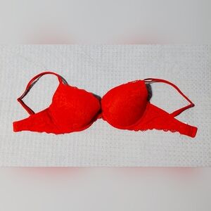 Victoria Secret Red Bra Size 34DD